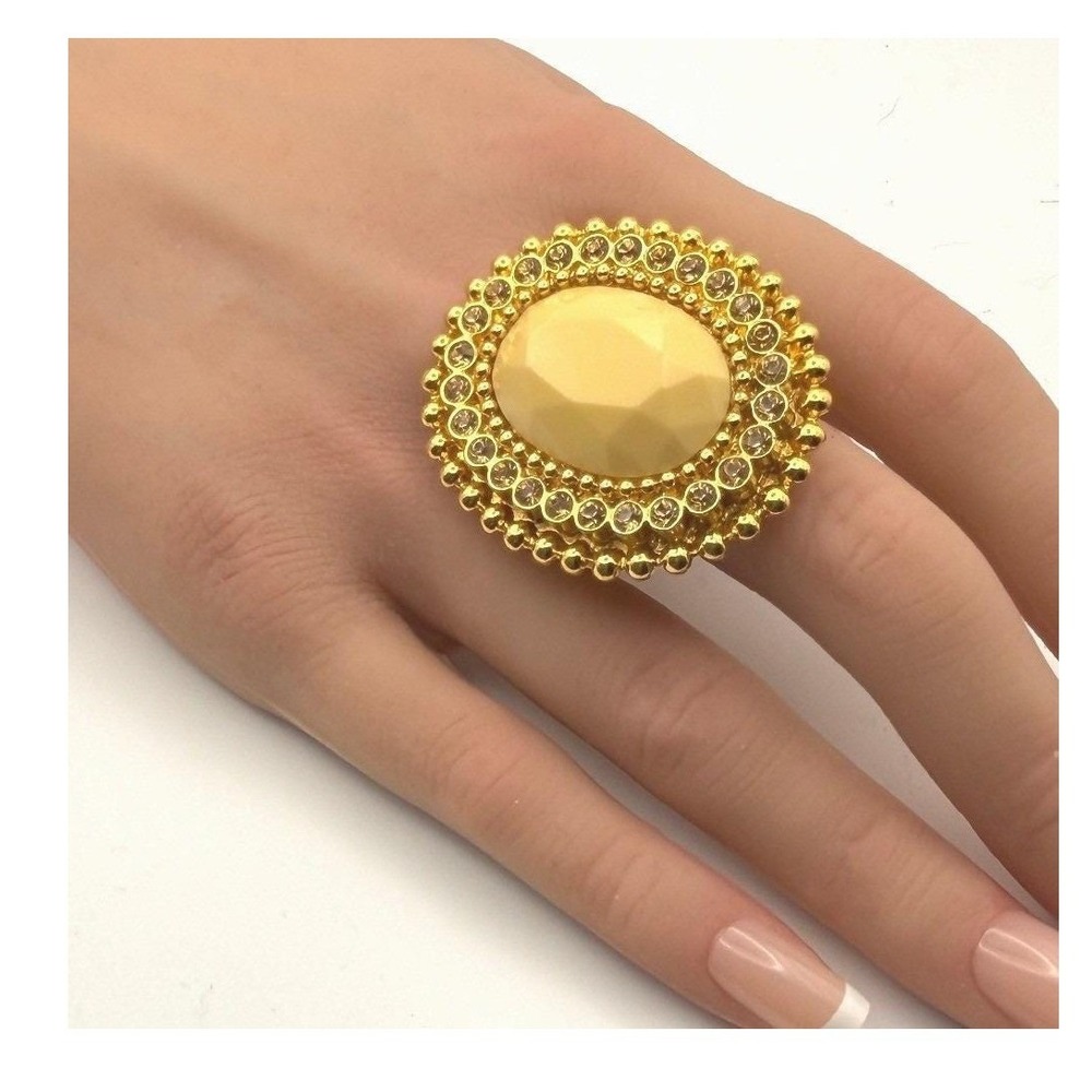 KATE SPADE NY STEAL THE SPOTLIGHT INTRICATE RING Sz7